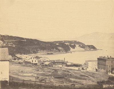 Blick auf North Beach vom Telegraph Hill von G. R. Fardon